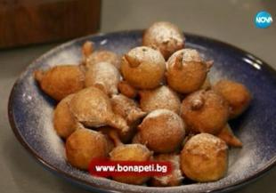 Пържени понички от тиква