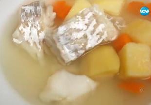 Уха - руска рибена чорба с картофи