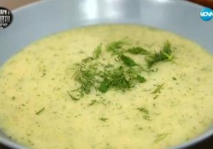 Постна крем супа от картофи