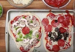 Базово тесто за пица със суха мая