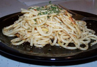 Студени пикантни спагети