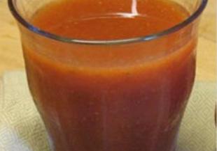 Сок за пиене от домати и чушки