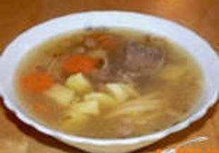 Рибена супа с картофи и ориз
