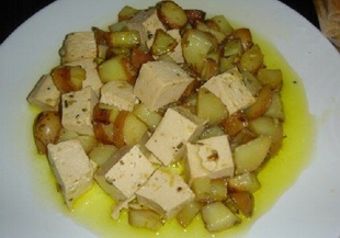 Печени картофи с тофу