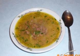 Супа с грах и наденица