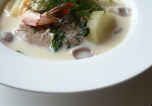Скандинавска рибена супа