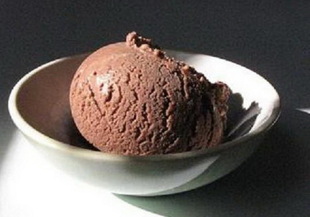 Шоколадов сладолед със сметана