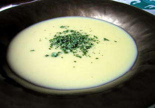 Супа вишисоаз с праз и картофи