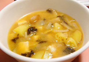 Корейска супа от сирене тофу