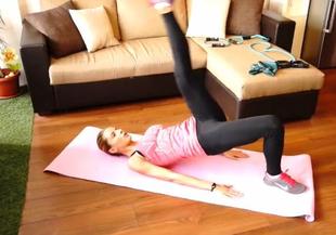 Упражнения за женски коремчета и крака