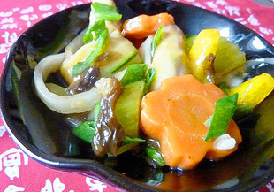 Зеленчуци асорти с китайско зеле