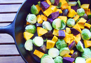 Печени зеленчуци с киноа