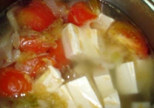 Супа със зеленчуци и тофу