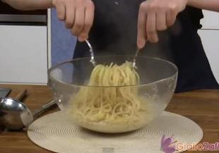 Оригинална италианска рецепта за спагети без месо