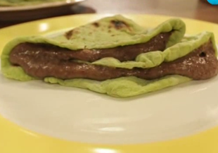 Зелени тортили и ципура със спанак