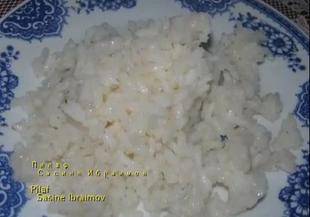 Пилаф - ориз на тиган с масло