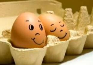 Весели великденски яйца със забавни лица