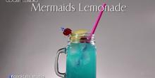 Коктейл Mermaid lemonade с ром и кюрасо