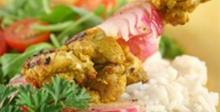Хапки от пилешки гърди по индийски