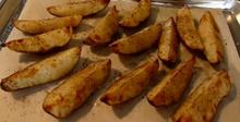 Печени хрупкави картофи с кожички