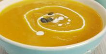 Диетична крем супа от тиква с лук