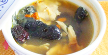 Супа от черно пиле с китайска ангелика 