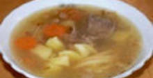 Рибена супа с картофи и ориз