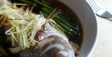Риба на пара по китайски