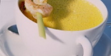 Къри капучино с лимонова трева
