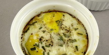 Запечени яйца с розмарин