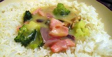 Пилешка супа с бекон и броколи