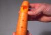 Как се прави кавал от морков