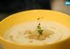 Вегетарианска супа с карфиол и карамелени круши