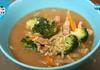 Азиатска супа с телешко и броколи