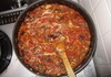 Сос за паста с домати, гъби и месо