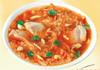 Телешка супа с ориз и доматен сос