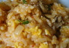 Пържен ориз с гъби и кимчи