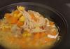 Пилешка супа с царевица и тиква