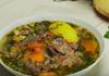 Агнешка супа с картофи и лук