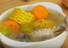 Пилешка супа с царевица, гъби и ориз