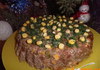 Солена торта от кайма със зеленчуци