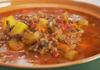Супа от кайма с картофи и домати