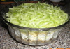 Рошава салата Изумруд с краставици и гъби