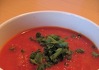 Студена супа с червени чушки