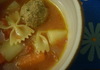 Кюфтенца с доматена супа