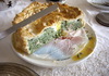 Великденска торта с яйца и сирене