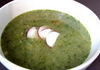 Зелена супа посоле с пиле