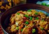 Пиле Кунг пао с вино и фъстъци