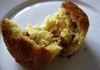 Мъфини с портокали и червени боровинки