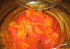 Домашна лютеница с домати, чушки и моркови